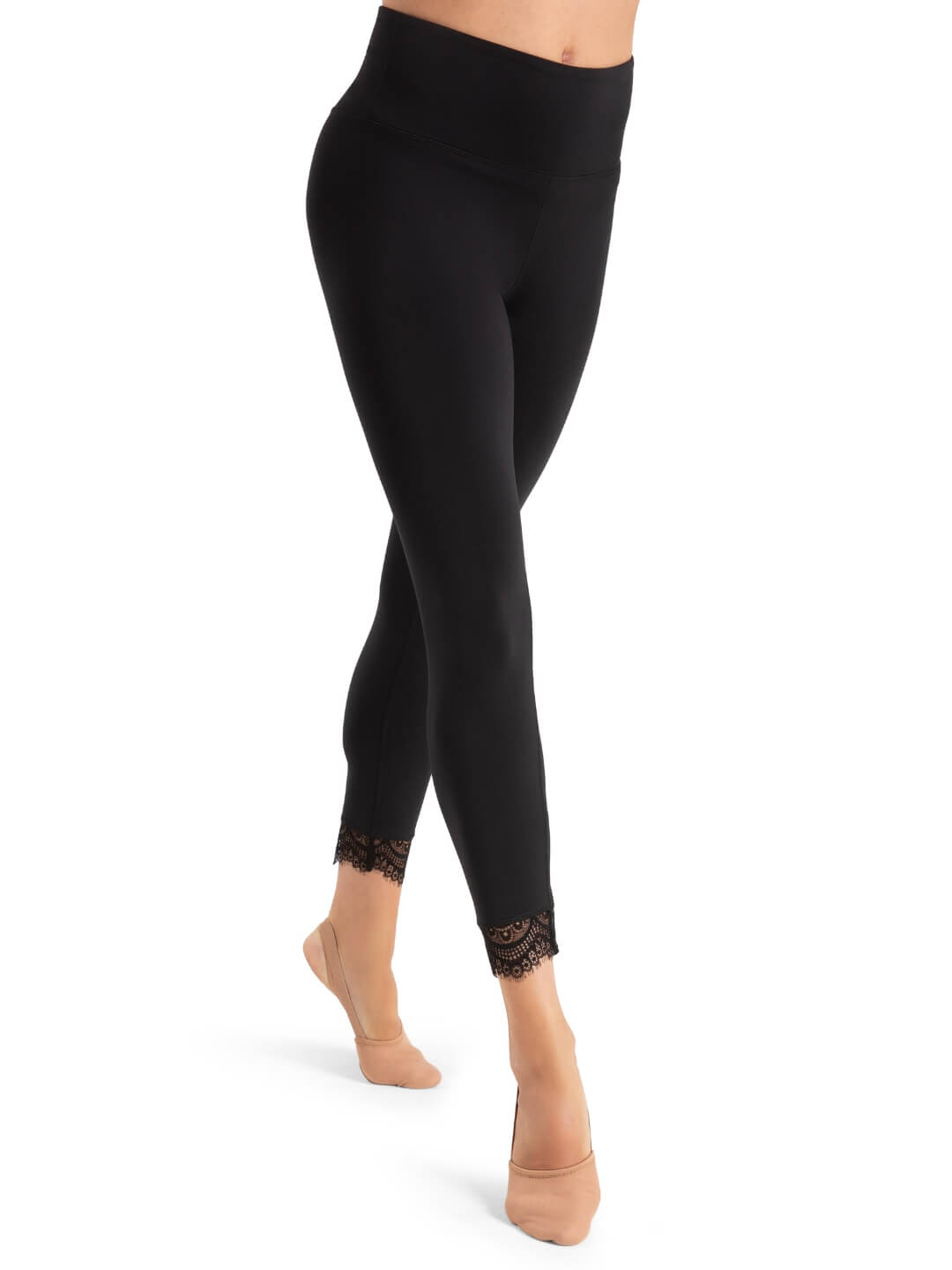 Whispering Waves Seashell Legging, soft and stylish leggings - black